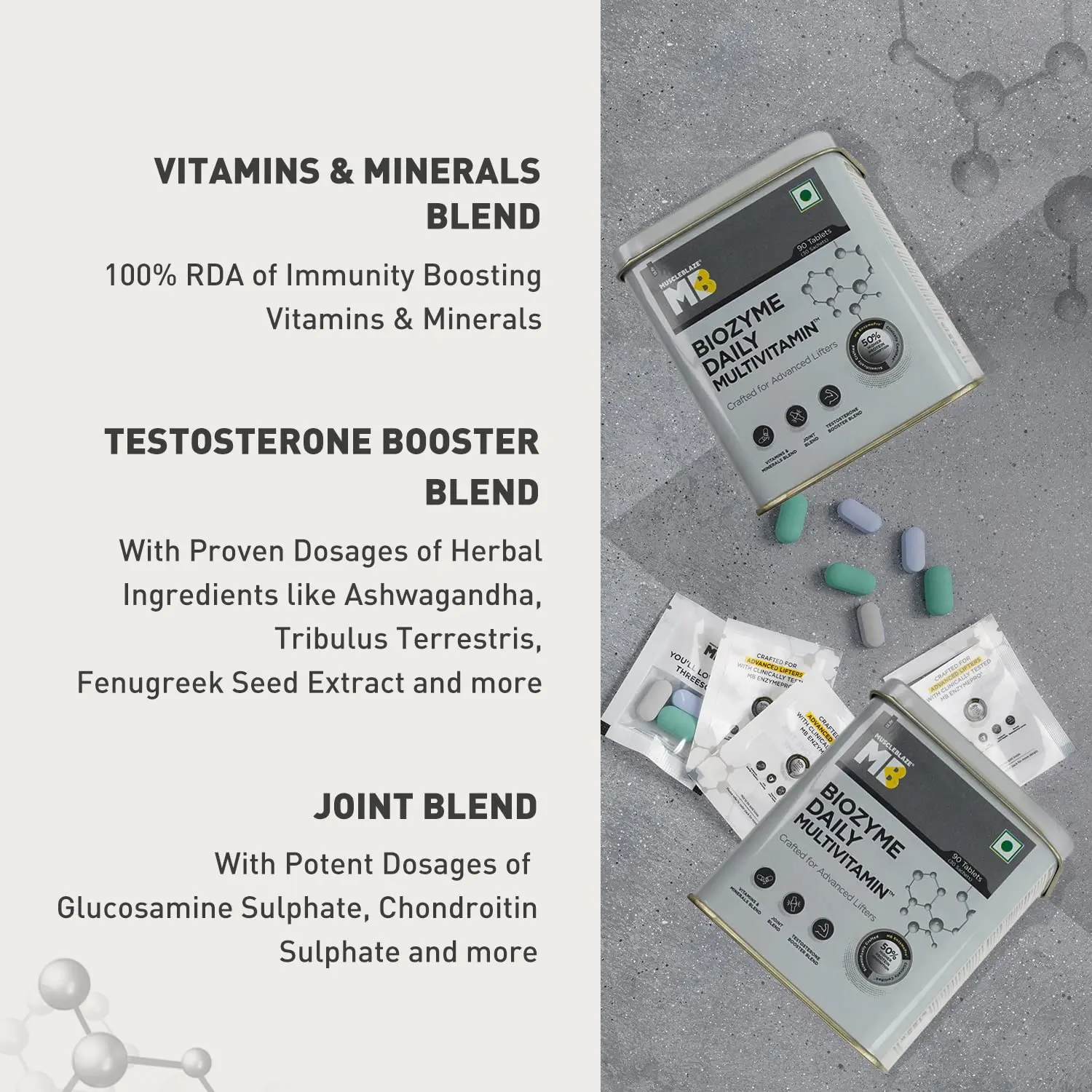 MuscleBlaze Biozyme Daily Multivitamin - Image 7