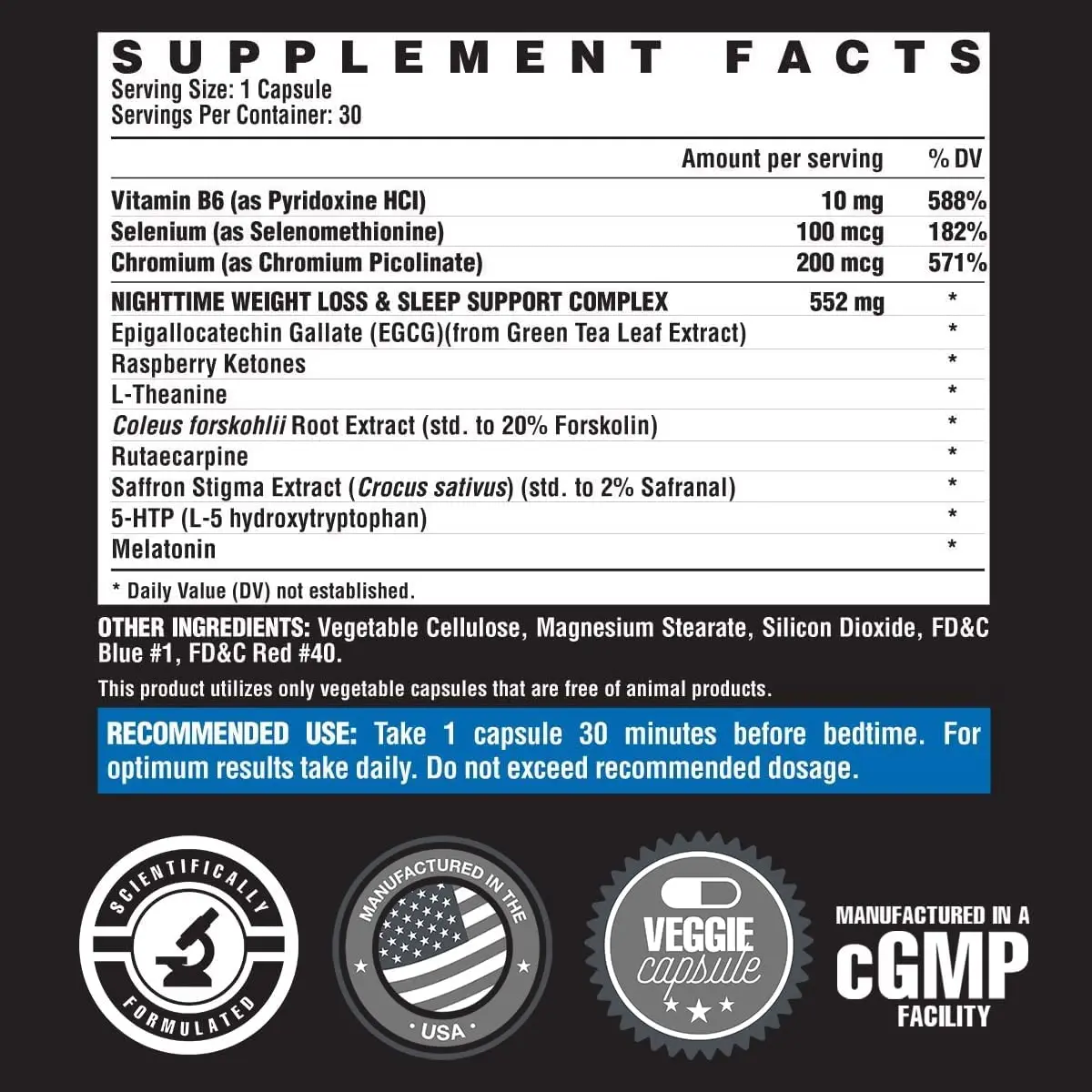Nutrex Lipo 6 Nighttime Fat Burner - product image