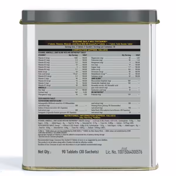 MuscleBlaze Biozyme Daily Multivitamin - product image