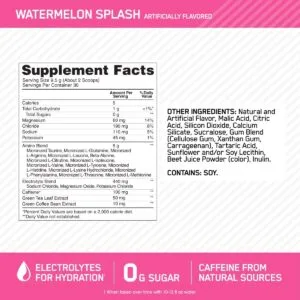 Optimum Nutrition Amino Energy + Electrolytes