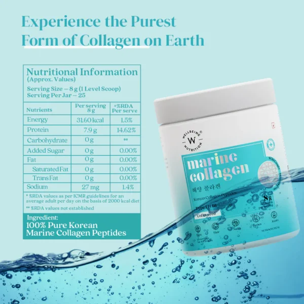 Wellbeing Nutrition Pure Korean Marine Collagen