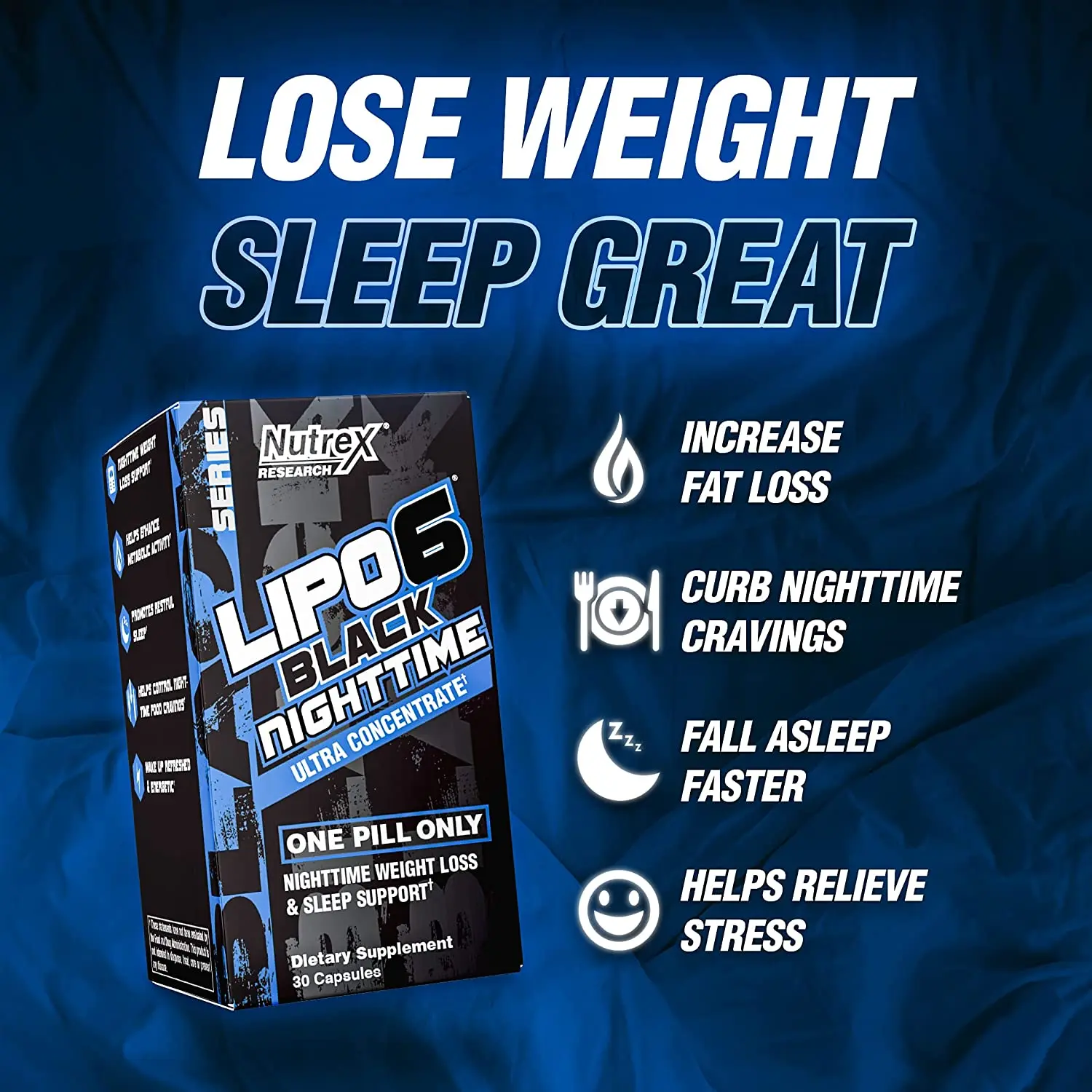 Nutrex Lipo 6 Nighttime Fat Burner - product image