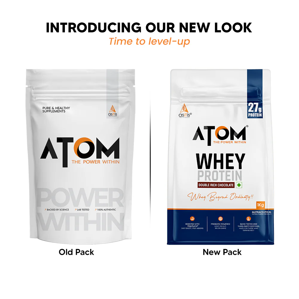 Asitis Nutrition ATOM Whey Protein 1 Kg - Image 4