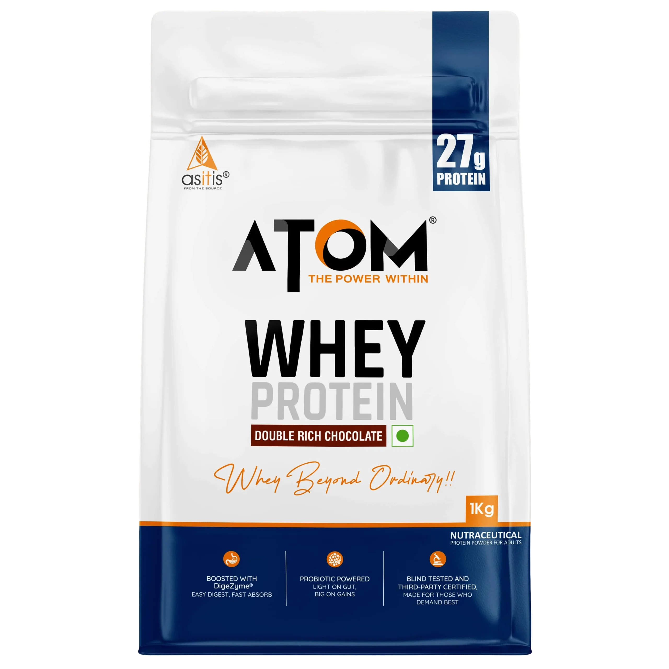 Asitis Nutrition ATOM Whey Protein 1 Kg