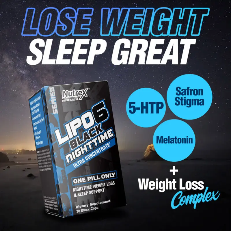 Nutrex Lipo 6 Nighttime Fat Burner - product image