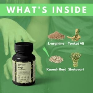 Bold Care Surge L Arginine & Gokshura Tablets – Energy Booster Supplements for Men