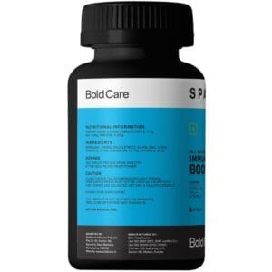 Bold Care Spark Spirulina, Amla, Vitamin C, B6, E & Zinc – All Natural Immunity Booster