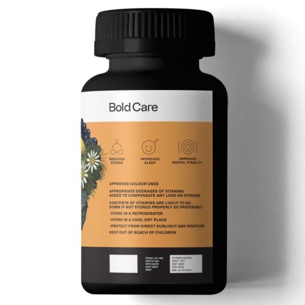 Bold Care Snooze Melatonin 10mg, Chamomile, & More – All Natural Sleeping Pills