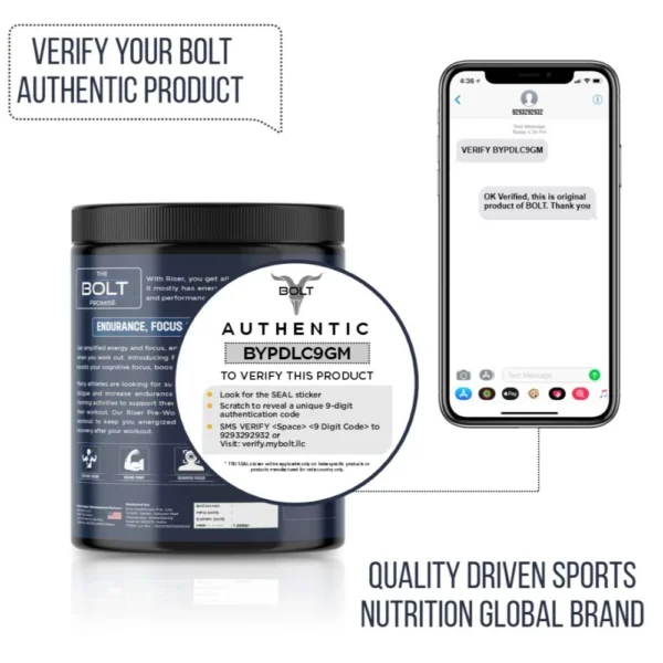 Bolt Riser A Kick Start Formula Pre-Workout