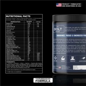 Bolt Riser A Kick Start Formula Pre-Workout