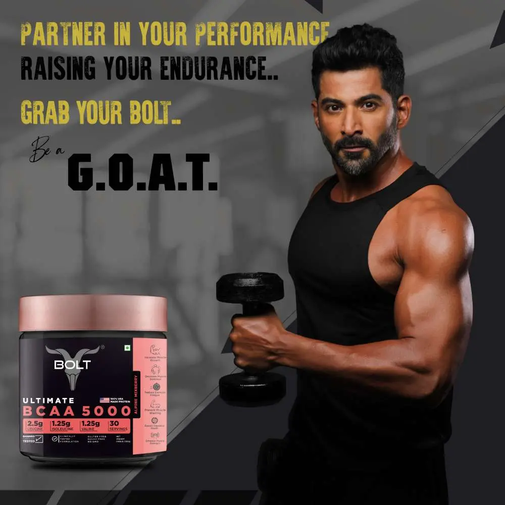 Bolt Ultimate BCAA 5000 Well-Founded 2:1:1 Leucine, Isoleucine & Valline - Image 3
