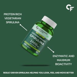Carbamide Forte 100% Organic Spirulina Tablets 2000mg
