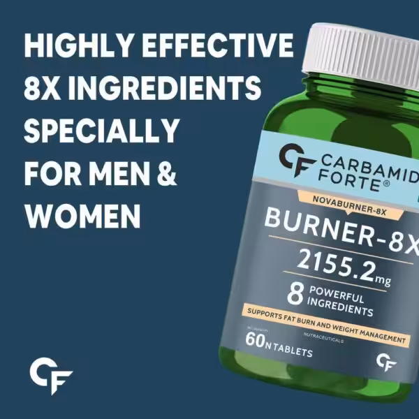 Carbamide Forte Fat Burners for Men & Women | Weight Loss Support - product image