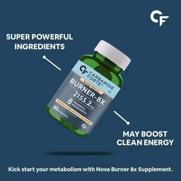Carbamide Forte Fat Burners for Men & Women | Weight Loss Support - product image