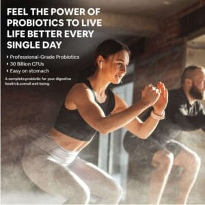 Carbamide Forte Probiotics Supplement 30 Billion for Women & Men