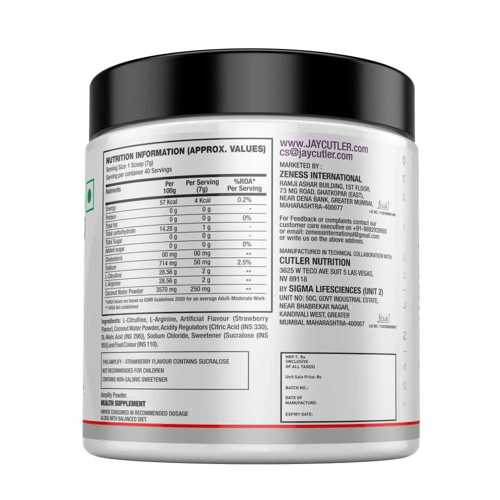 Cutler Nutrition Amplify - Image 3