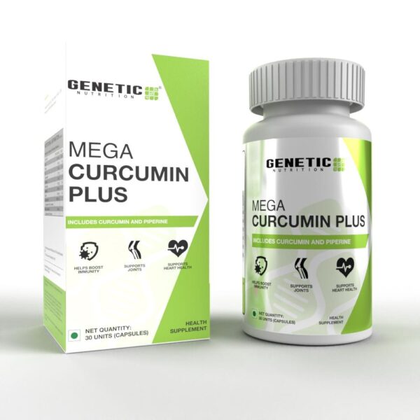 Genetic Nutrition Mega Curcumin Plus