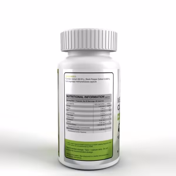 Genetic Nutrition Mega Curcumin Plus - product image