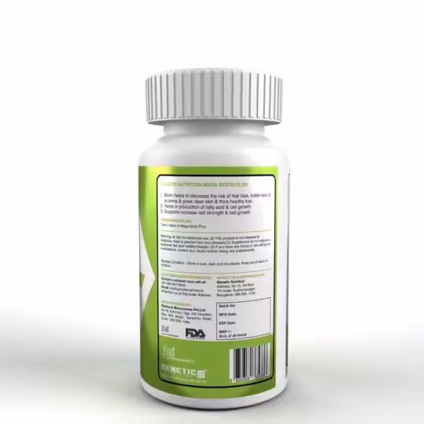 Genetic Nutrition Mega Biotin Plus - product image