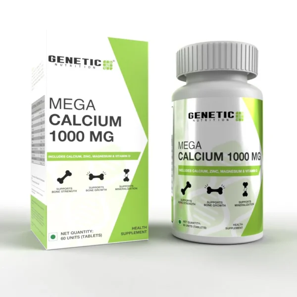 Genetic Nutrition Mega Calcium 1000mg