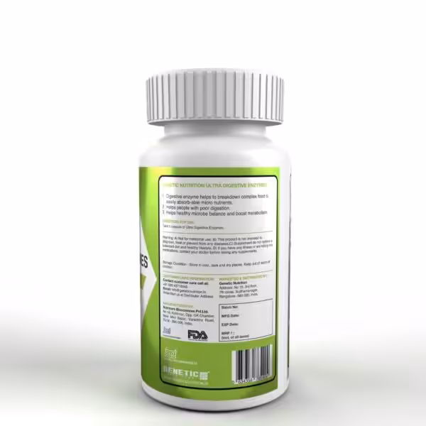 Genetic Nutrition Ultra Digestive Enzymes - product image