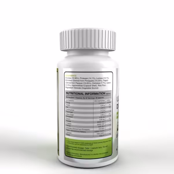 Genetic Nutrition Ultra Digestive Enzymes - product image