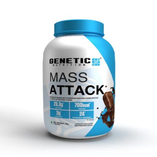 Genetic Nutrition Mass Attack Weight Gainers