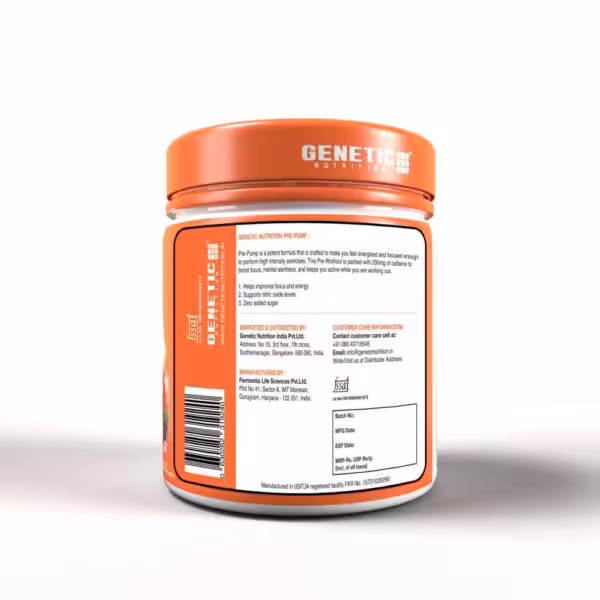 Genetic Nutrition Pre-Pump Pre-Workout - product image