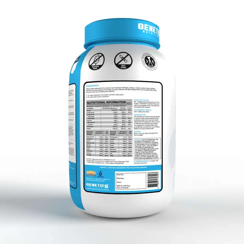 Genetic Nutrition Pro-Isolate - Image 2