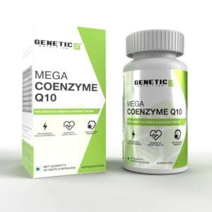 Genetic Nutrition Mega Coenzyme Q10