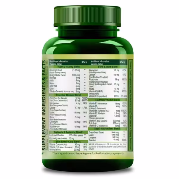 Himalayan Organics Multivitamin with 40 Ingredients & Probiotics - product image