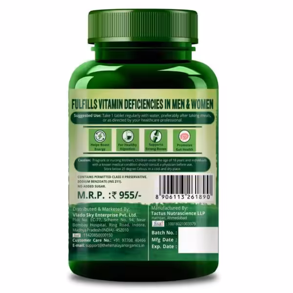 Himalayan Organics Multivitamin with 40 Ingredients & Probiotics - product image