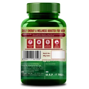 Himalayan Organics Whole Food Multivitamin for Men – With Natural Vitamins, Minerals, Extracts