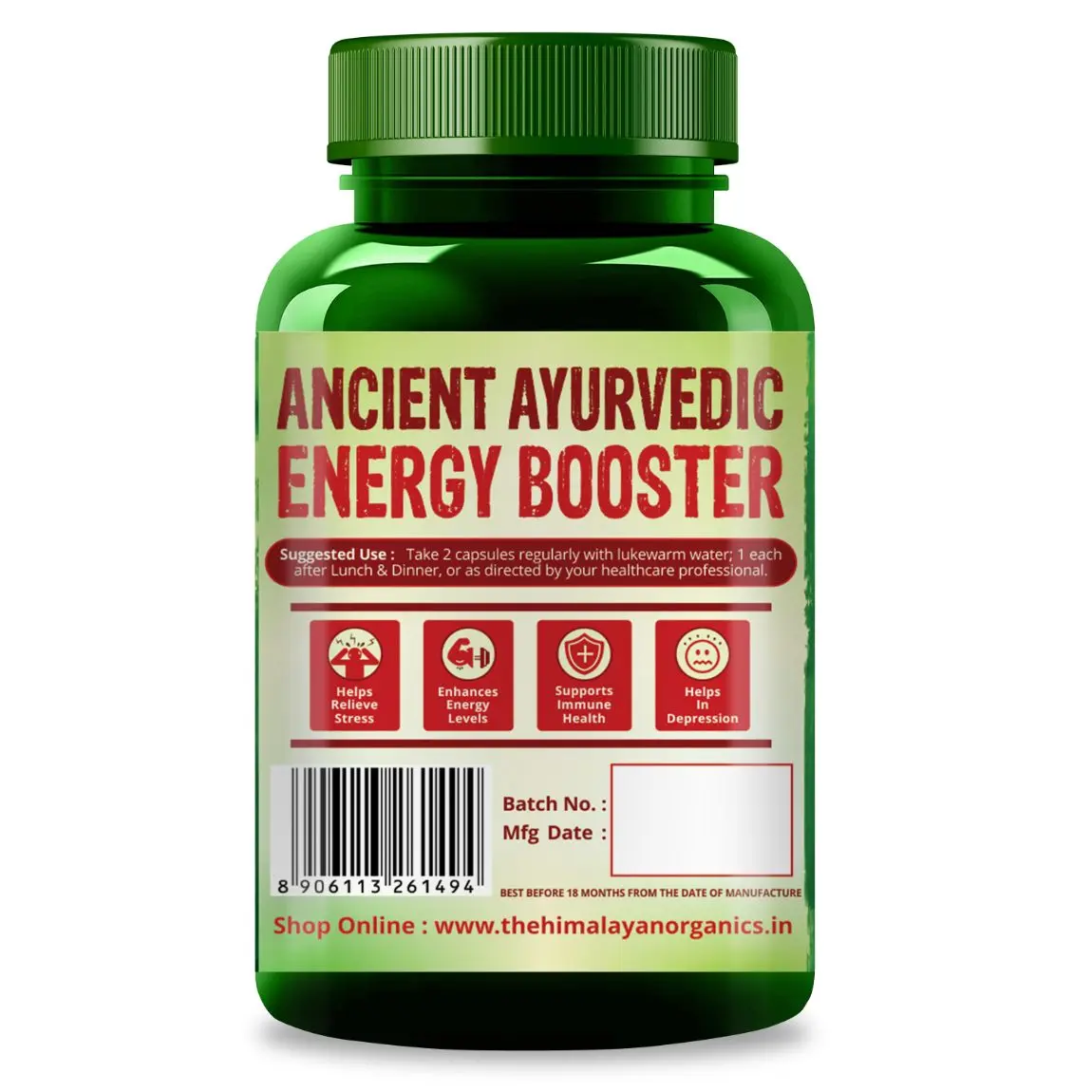 Himalayan Organics Ashwagandha 1000mg – Energy & Endurance - Image 3