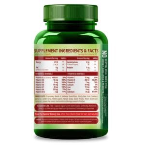 Himalayan Organics Plant Based Hair Vitamin (With DHT Blocker & Omega 3)