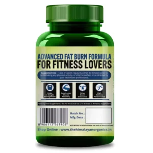 Himalayan Organics L Carnitine 2000mg – Supports Muscle Recovery, Fat Burn & Energy