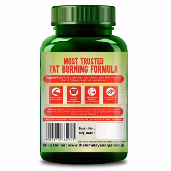 Himalayan Organics CLA 1000 Fat Burner Supplement - product image