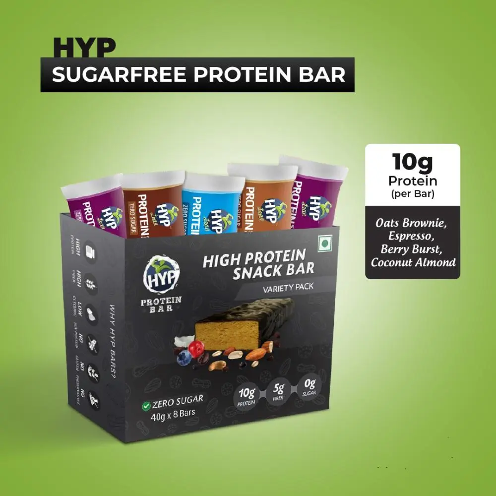 HYP (Wellversed) Sugarfree Variety Pack Protein Bars - Image 5
