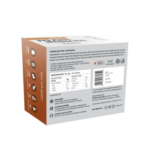 HYP (Wellversed) Espresso Protein Bars