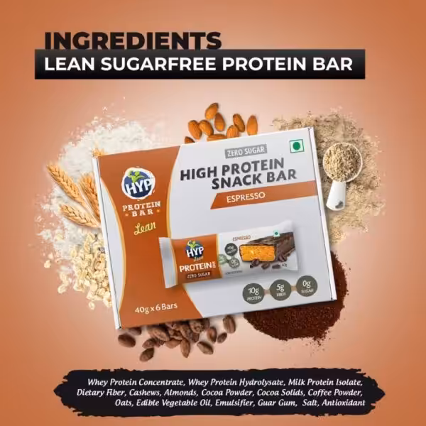 HYP (Wellversed) Espresso Protein Bars - product image
