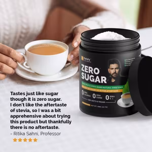 Ketofy (Wellversed) – Zero Sugar | Stevia and Monk Fruit Sweetener - product image