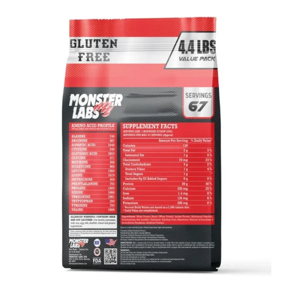 Monster Labs 100% Whey Protein