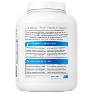 MuscleTech Platinum 100% Whey Isolate