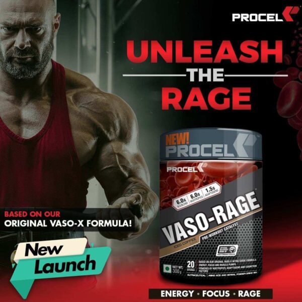 Procel VASO-RAGE Advanced Pre-Workout Energy