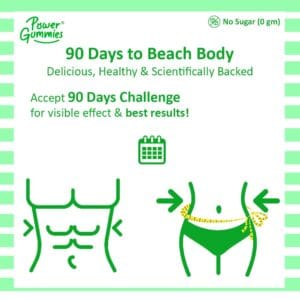 Power Gummies The Beach Body with Green Coffee, L-Carnitine & Vitamin C – Weight Management Gummies