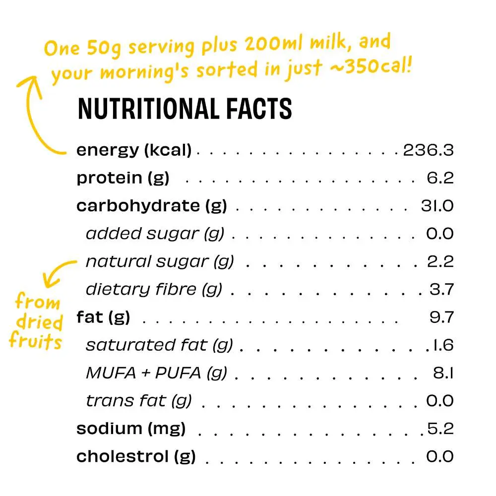 The Whole Truth Breakfast 5 Grain Muesli -No Added Sugar - product image