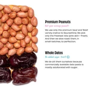 The Whole Truth Sweetened Peanut Butter – Crunchy & Natural