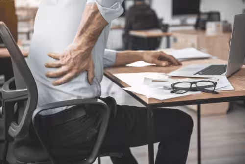Long durations of sitting can have various detrimental effects on our health. The following are some risks connected to prolonged sitting : 