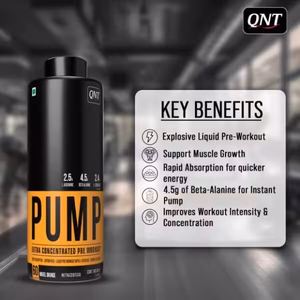 QNT Pump Liquid Pre-Workout - product image