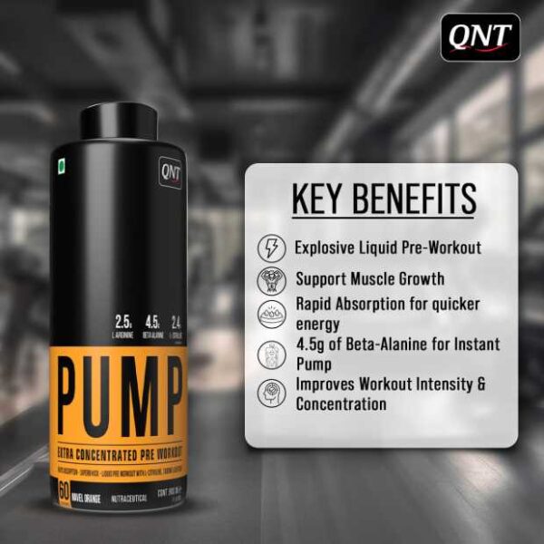 QNT Pump Liquid Pre-Workout